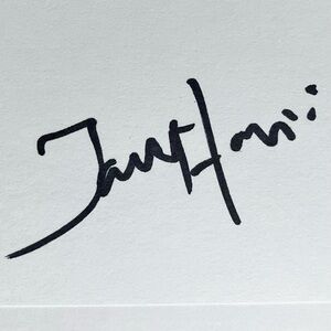 JARED HARRIS Signed 3x5 Card / SHERLOCK HOLMES: A GAME OF SHADOWS, Chernobyl